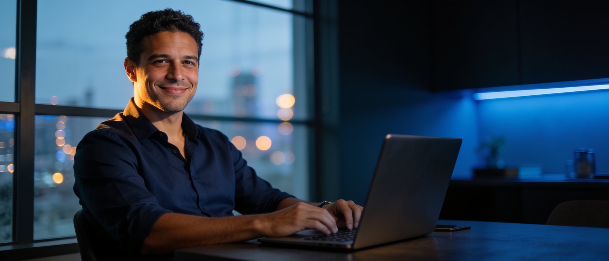 Modelo home-based: profissional atende as PMEs da sua região a partir de casa ou coworking